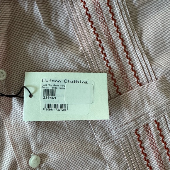 NWT San Cristobal Classic Guayabera, Burnt Orange, XL - Picture 11 of 14